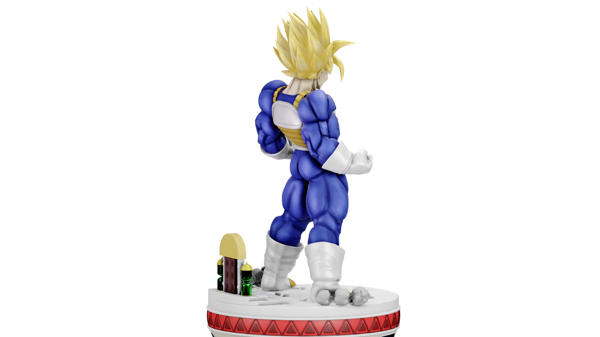 GOKU SUPER HABITACION DEL TIEMPO 3D print model_6
