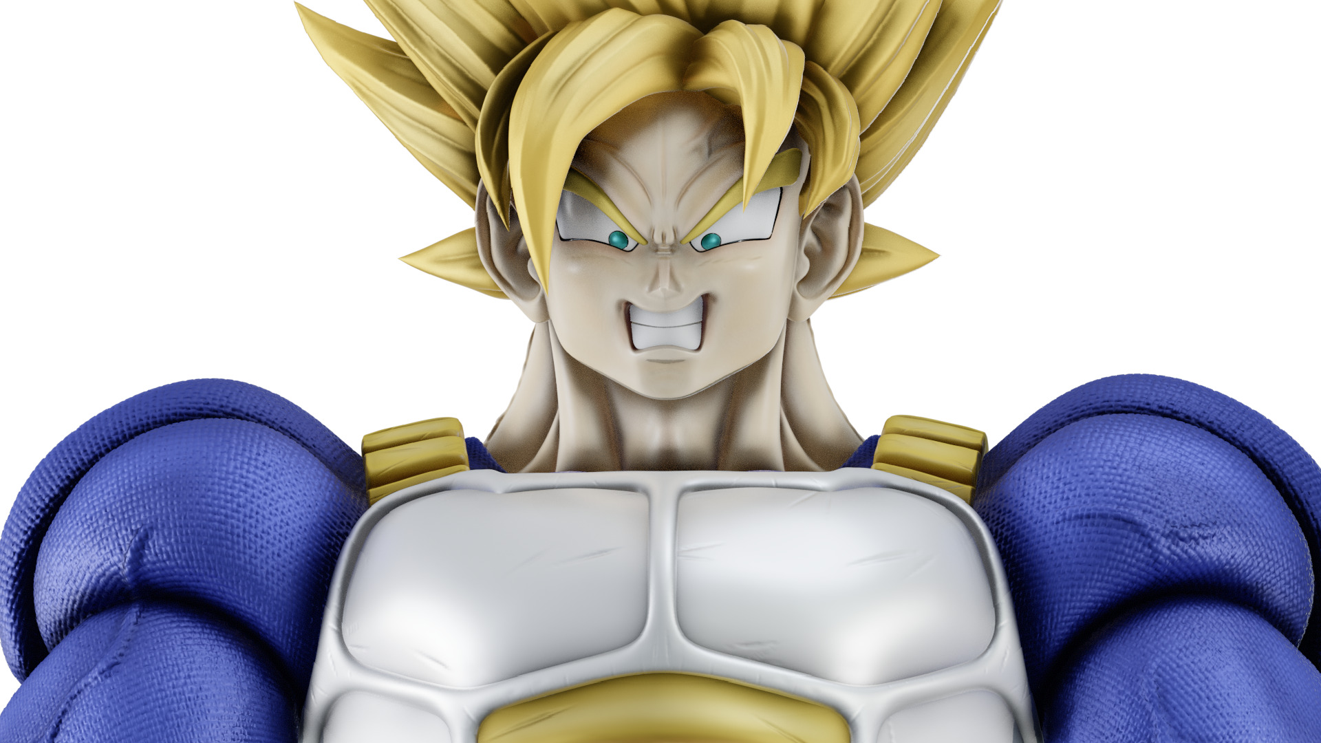 GOKU SUPER HABITACION DEL TIEMPO 3D print model_1