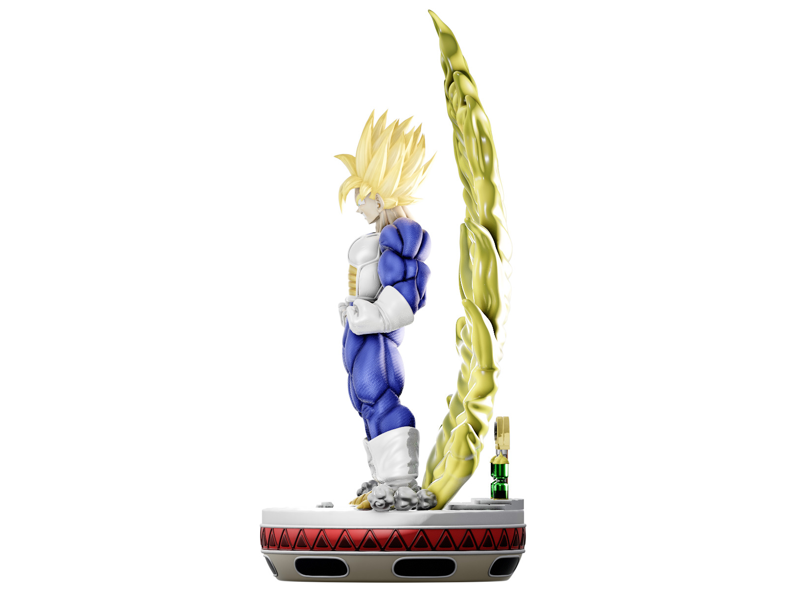 GOKU SUPER HABITACION DEL TIEMPO 3D print model_5