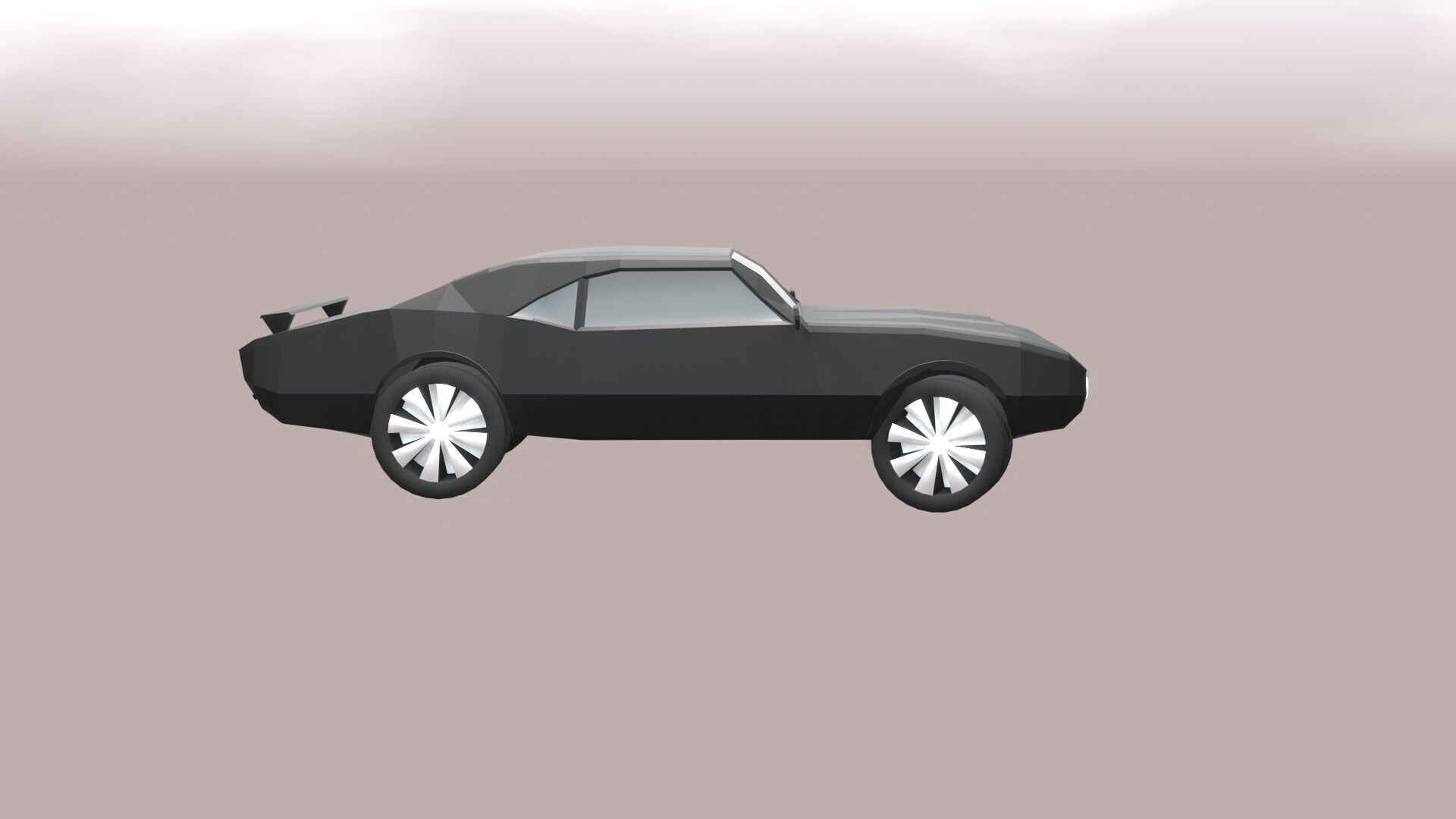 High-Quality Sports Car 3D Model for Visualizations and Games Low-poly 3D model_15