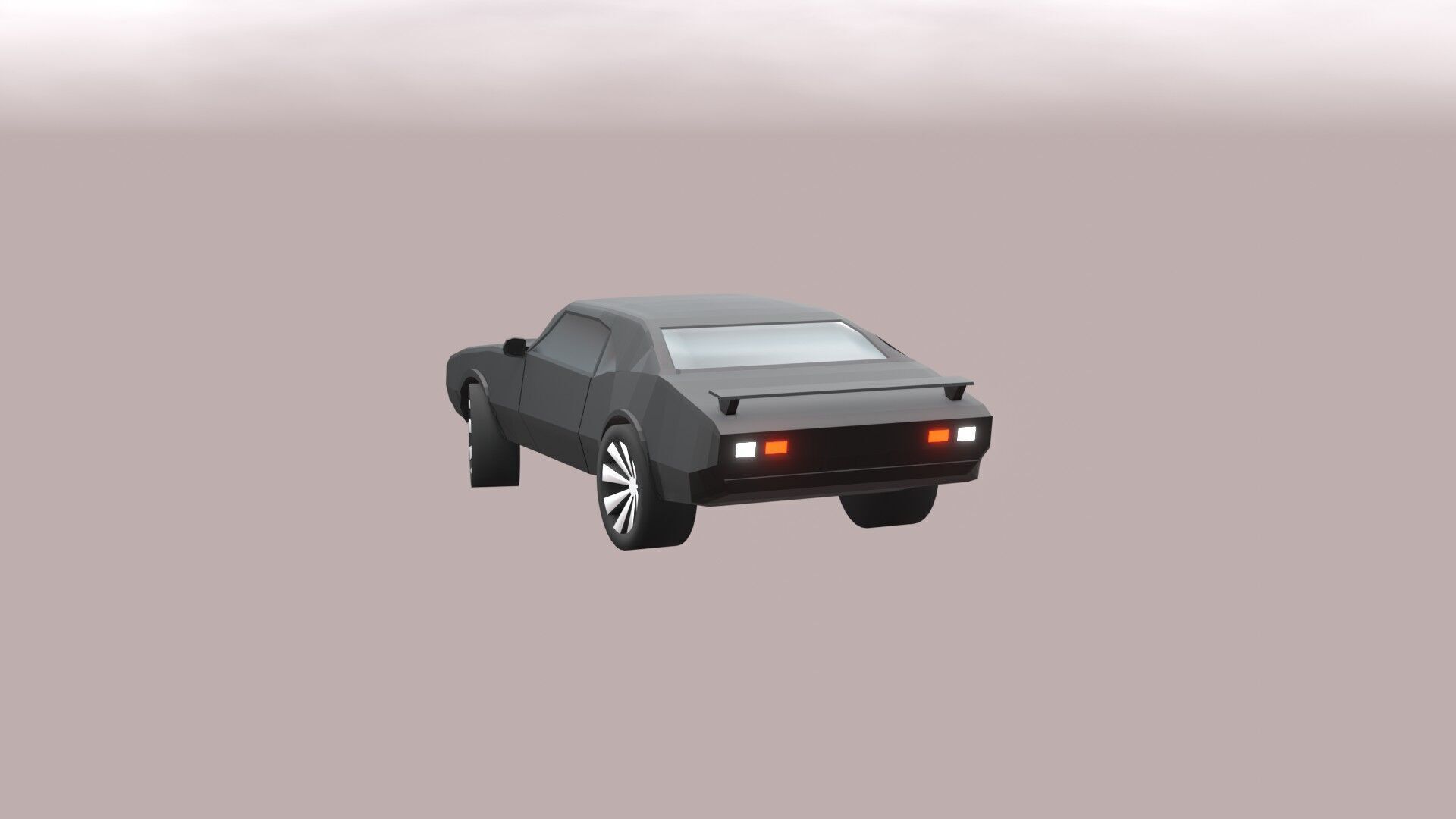 High-Quality Sports Car 3D Model for Visualizations and Games Low-poly 3D model_8
