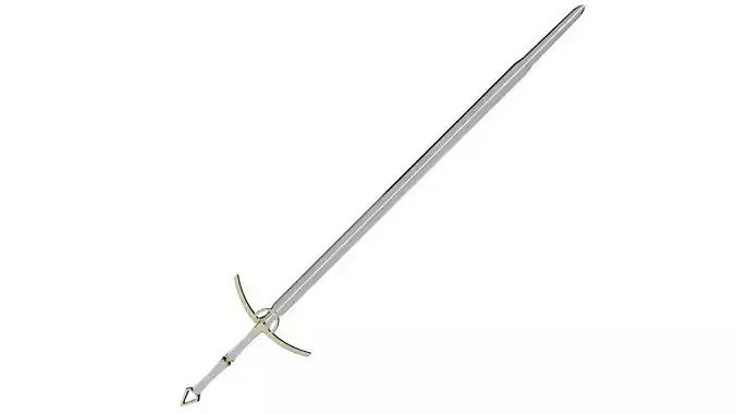 Gold and Ivory Greatsword