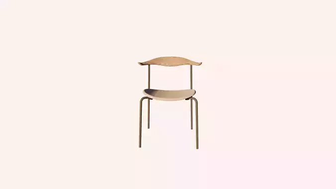 CH88 Scandinavian Chair 3D Model - Hans Wegner Design 