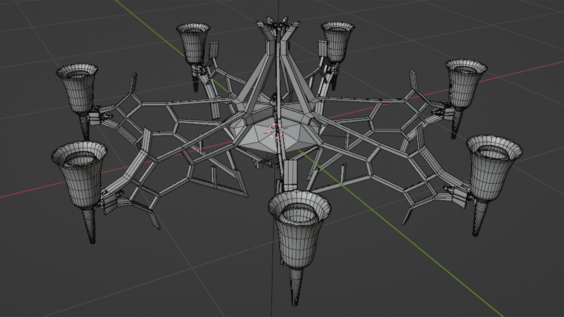 chandelier Free 3D model_5