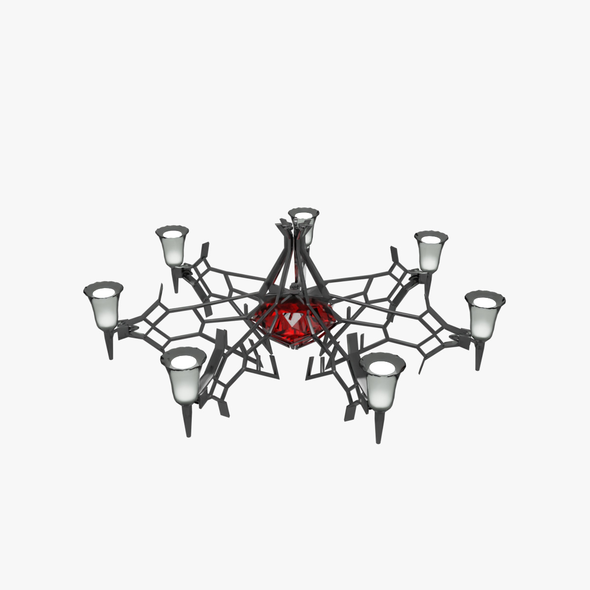 chandelier Free 3D model_2