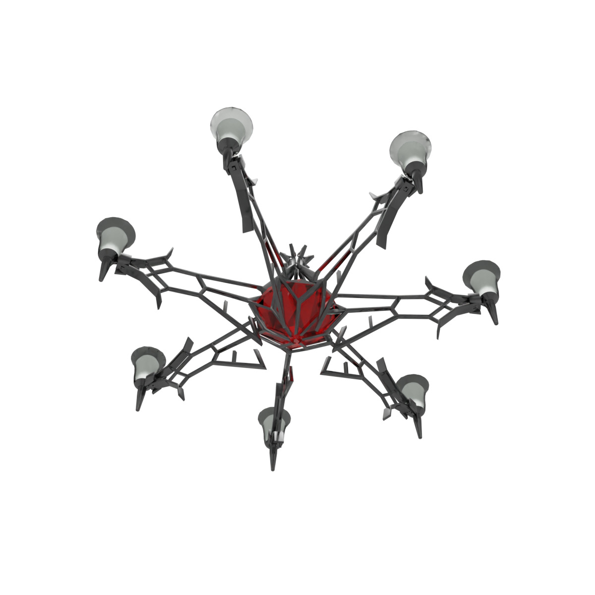 chandelier Free 3D model_3