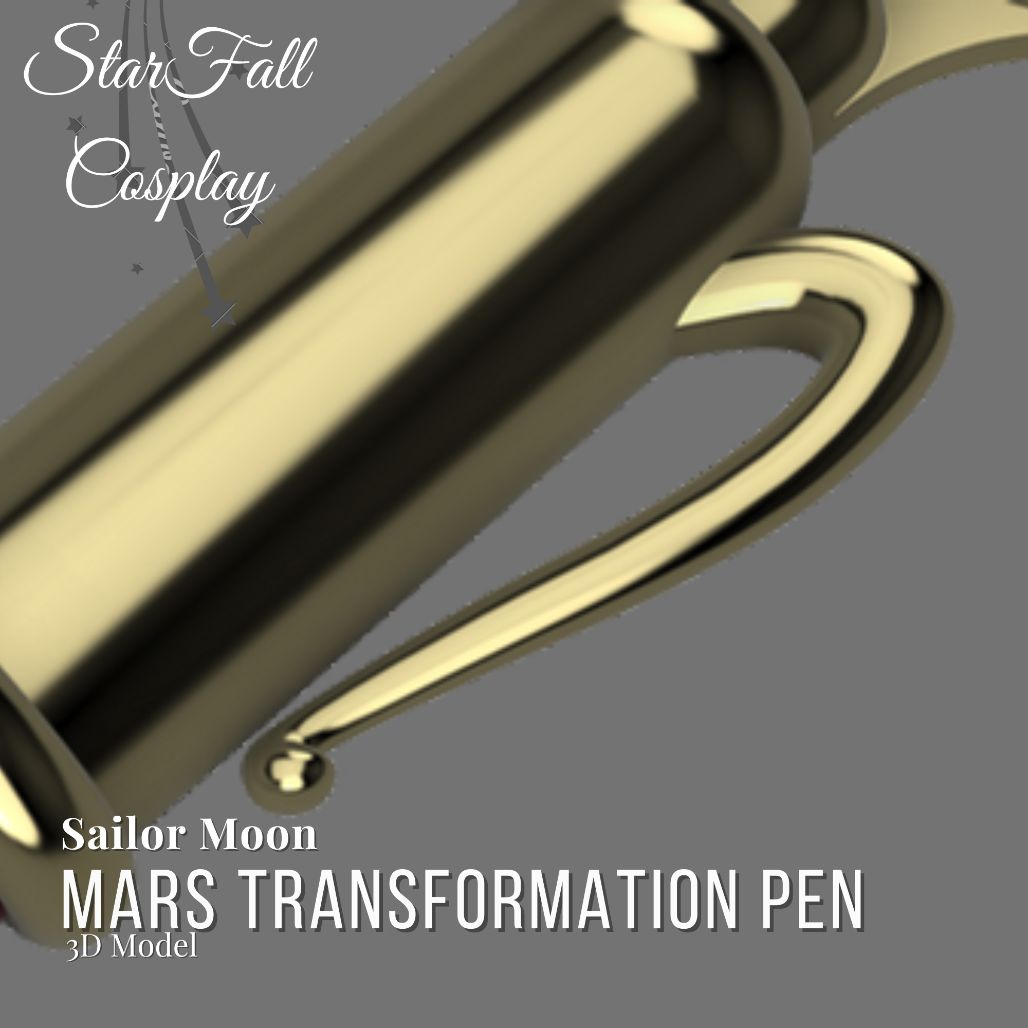 Mars Transformation Pen 3D Model 3D print model_2