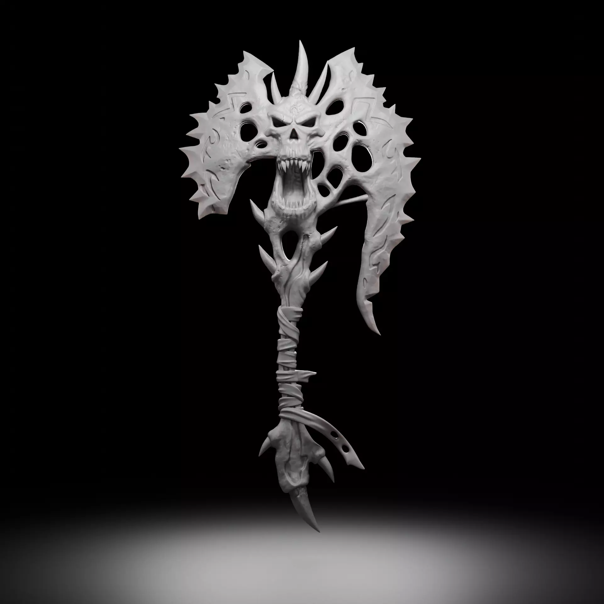Death Knight-Maw of the Damned - World of Warcraft 3D print model_0