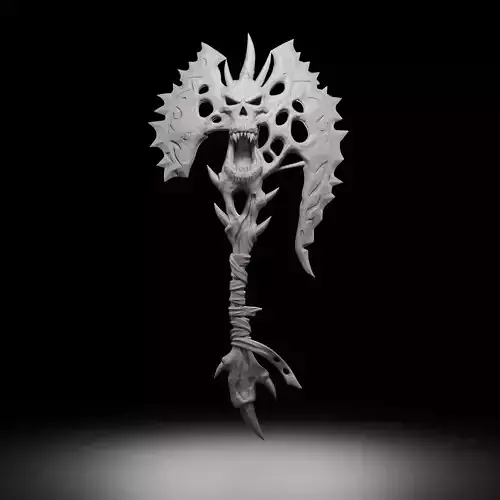 Death Knight-Maw of the Damned - World of Warcraft 3D print model