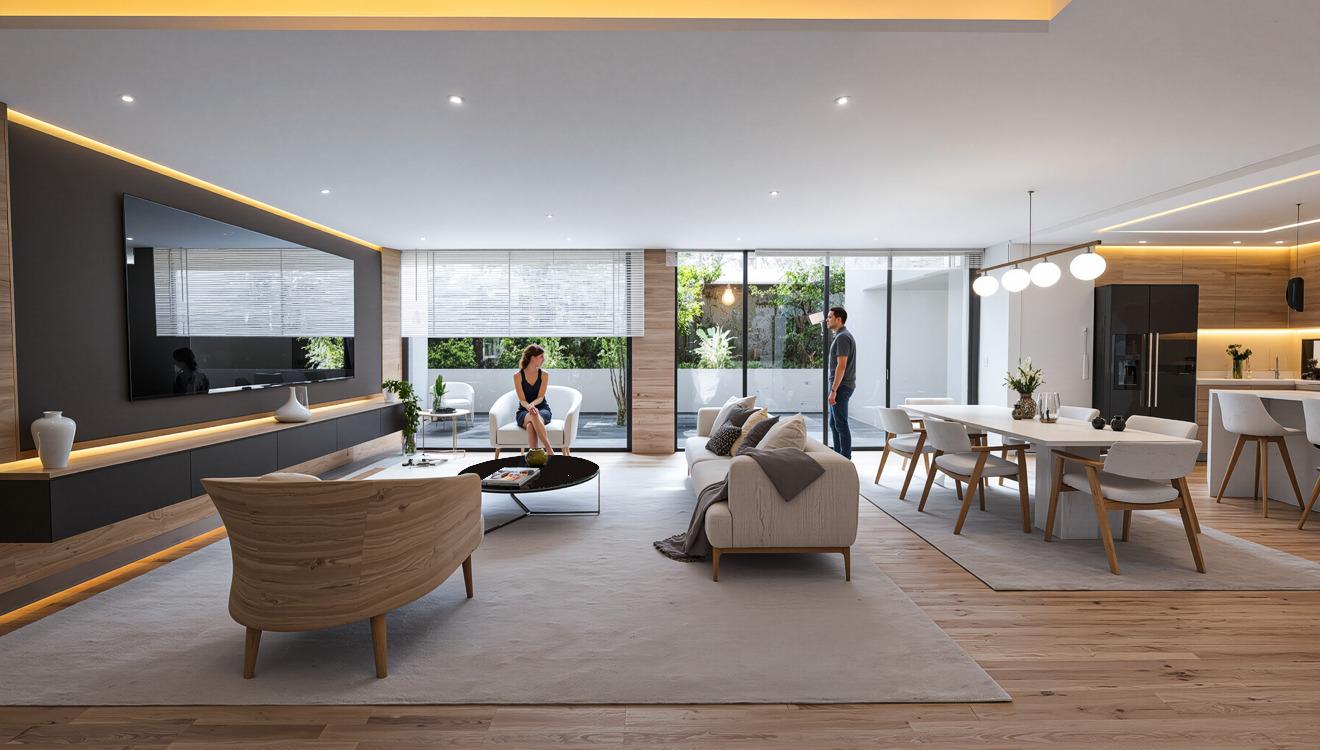 Modern House 3D Model - Interior and Exterior Included 3D model_2