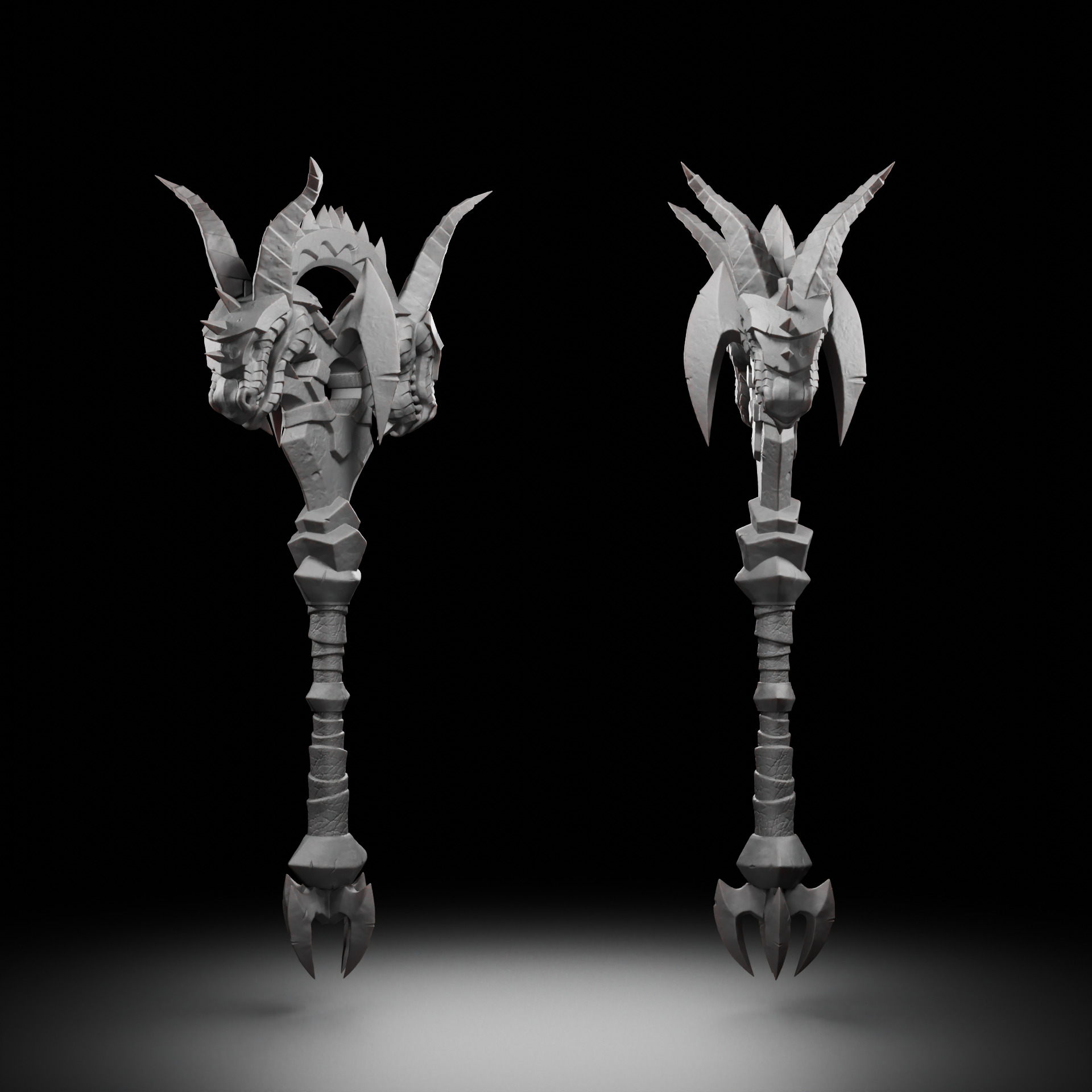 Akirus the Worm-Breaker - World of Warcraft 3D print model_2