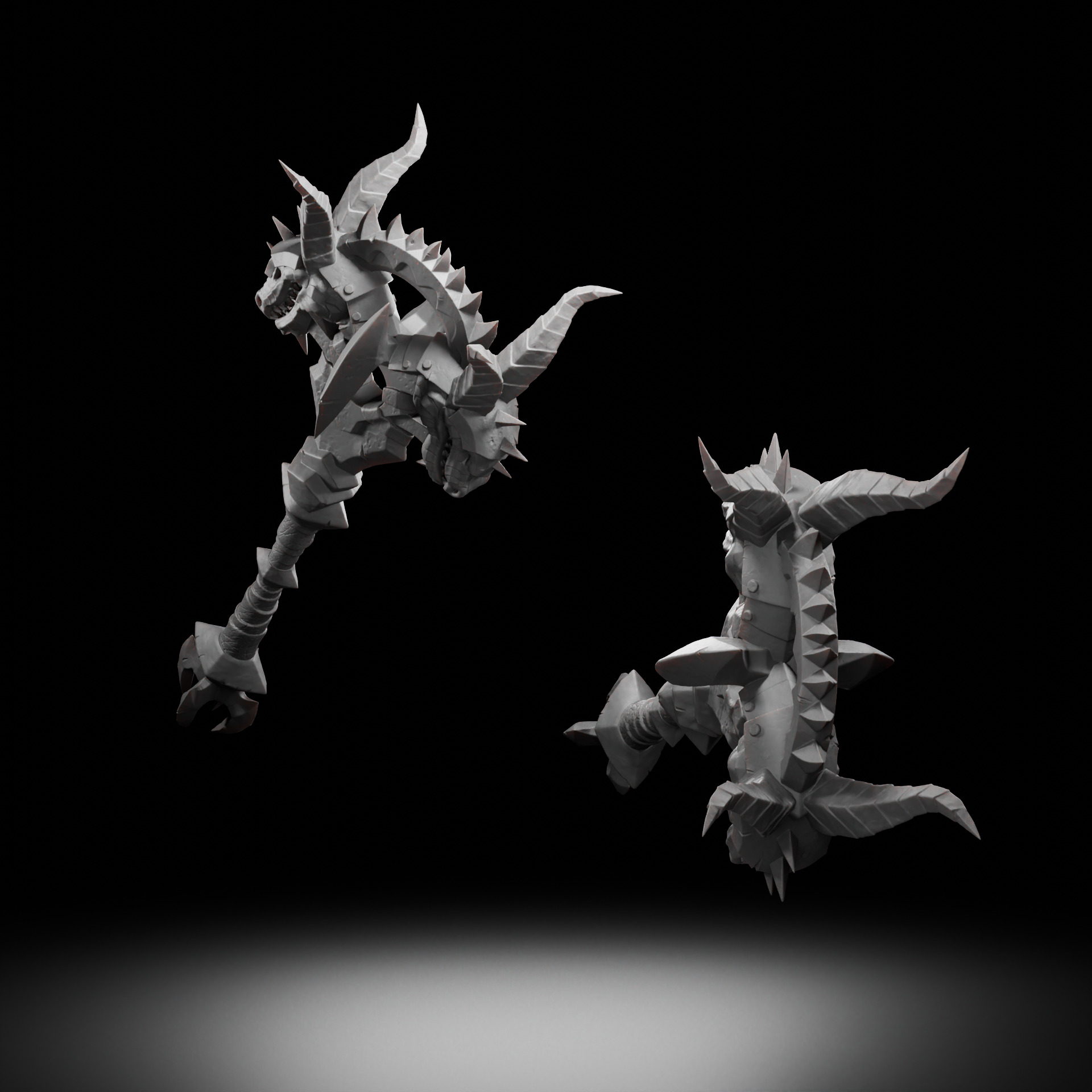 Akirus the Worm-Breaker - World of Warcraft 3D print model_3