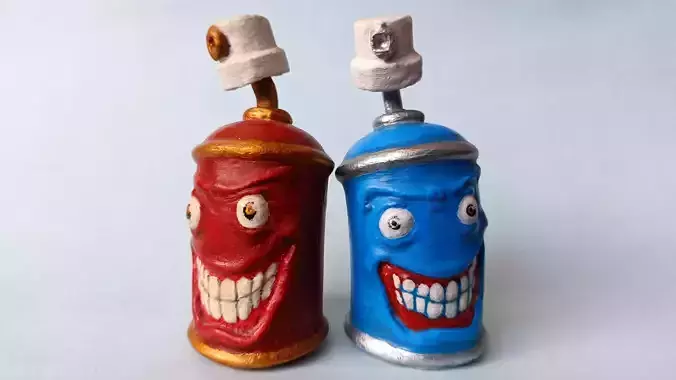 Street Spray 3D print model