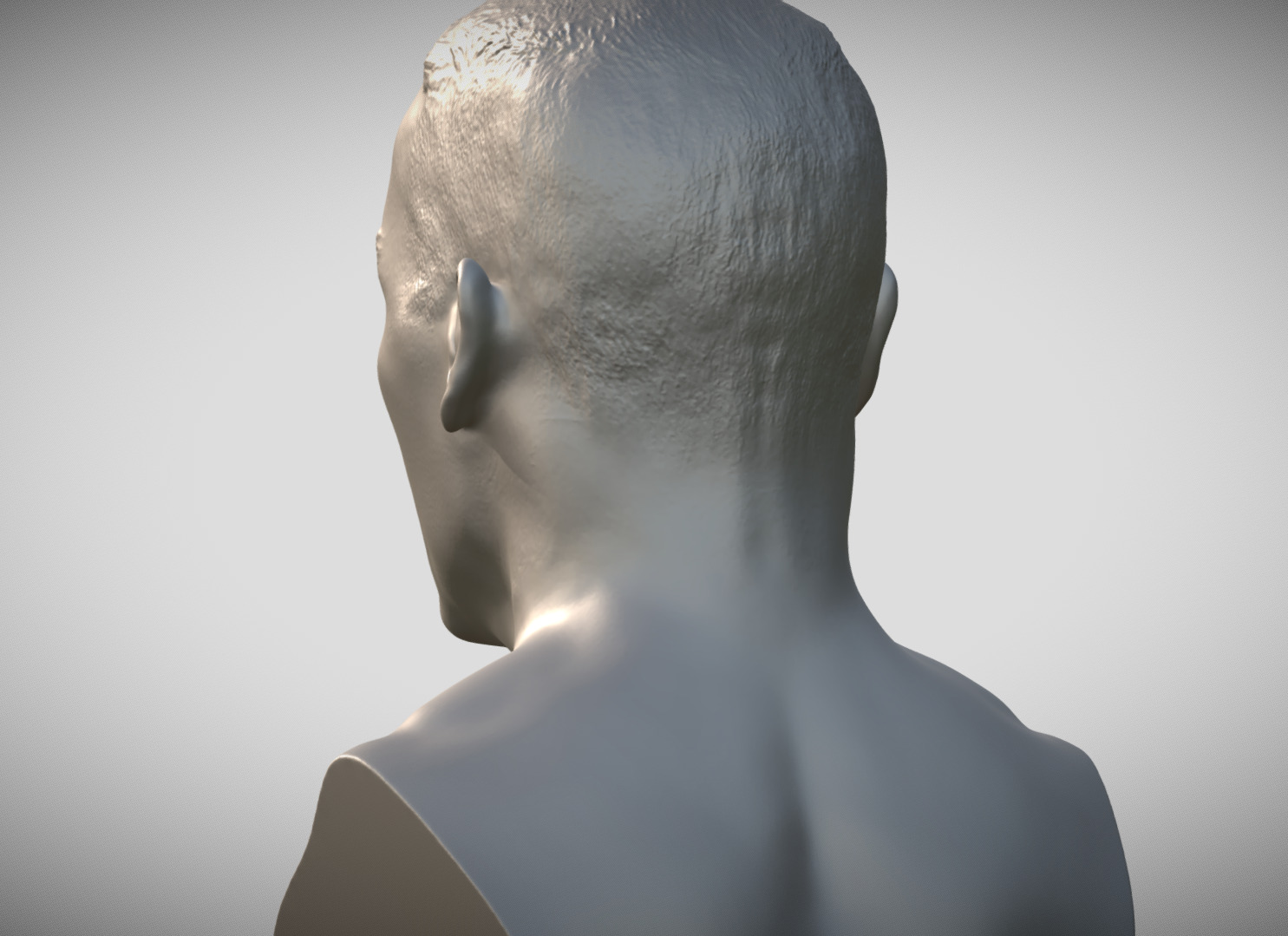 John Cena bust 3D print model_5