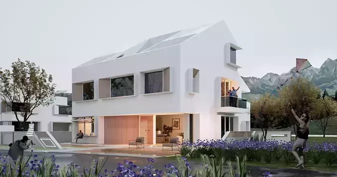Modern single-family villa