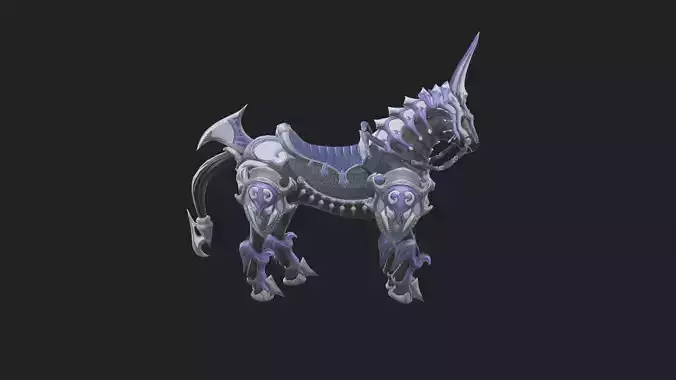 Medieval mount animation