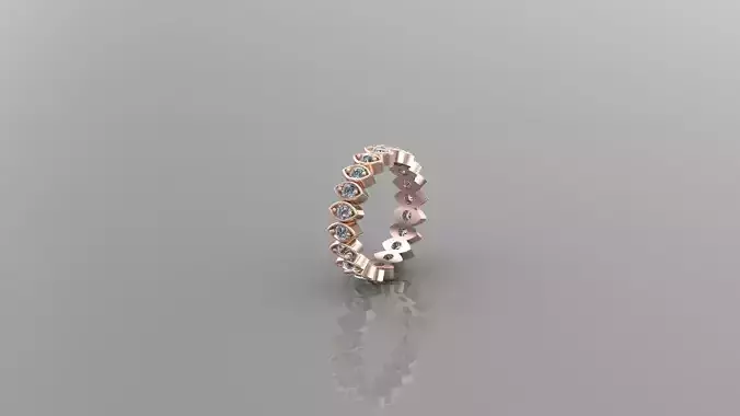  Women Ring For Print SR15 STL 3DM