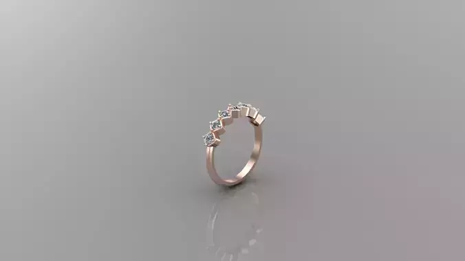  Women Ring For Print SR12 STL 3DM