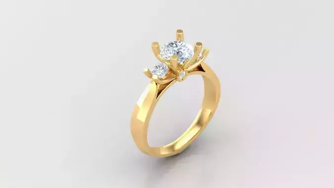  Women Ring Jewelry 97 STL 3DM