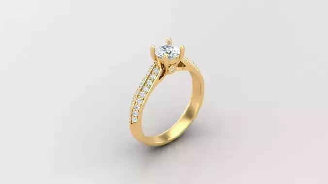  Women Ring Jewelry 96 STL 3DM