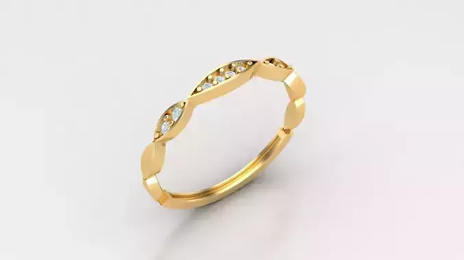  Women Ring Jewelry 93 STL 3DM