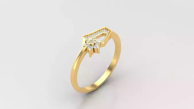  Women Ring Jewelry 92 STL 3DM