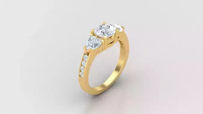  Women Ring Jewelry 91 STL 3DM
