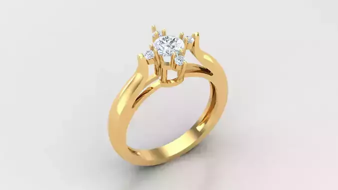  Women Ring Jewelry 87 STL 3DM