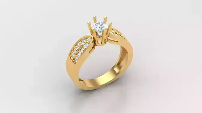  Women Ring Jewelry 83 STL 3DM