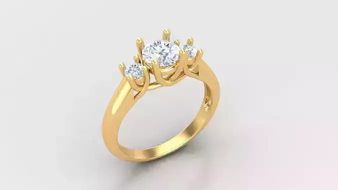 Women Ring Jewelry 82 STL 3DM