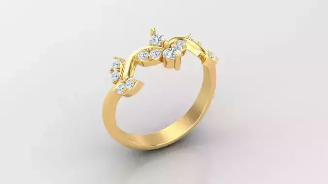  Women Ring Jewelry 80 STL 3DM