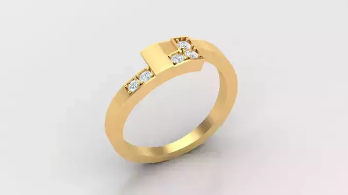  Women Ring Jewelry 79 STL 3DM 3D print model
