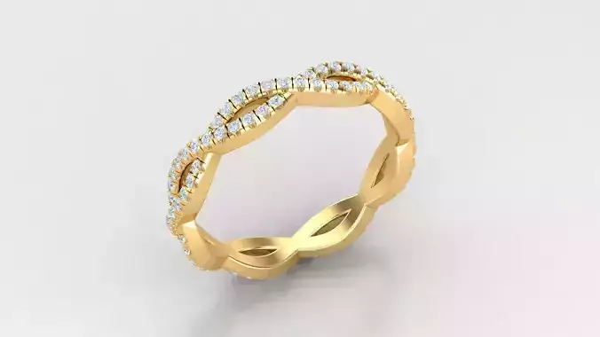  Women Ring Jewelry 77 STL 3DM