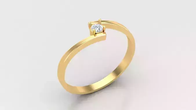  Women Ring Jewelry 74 STL 3DM