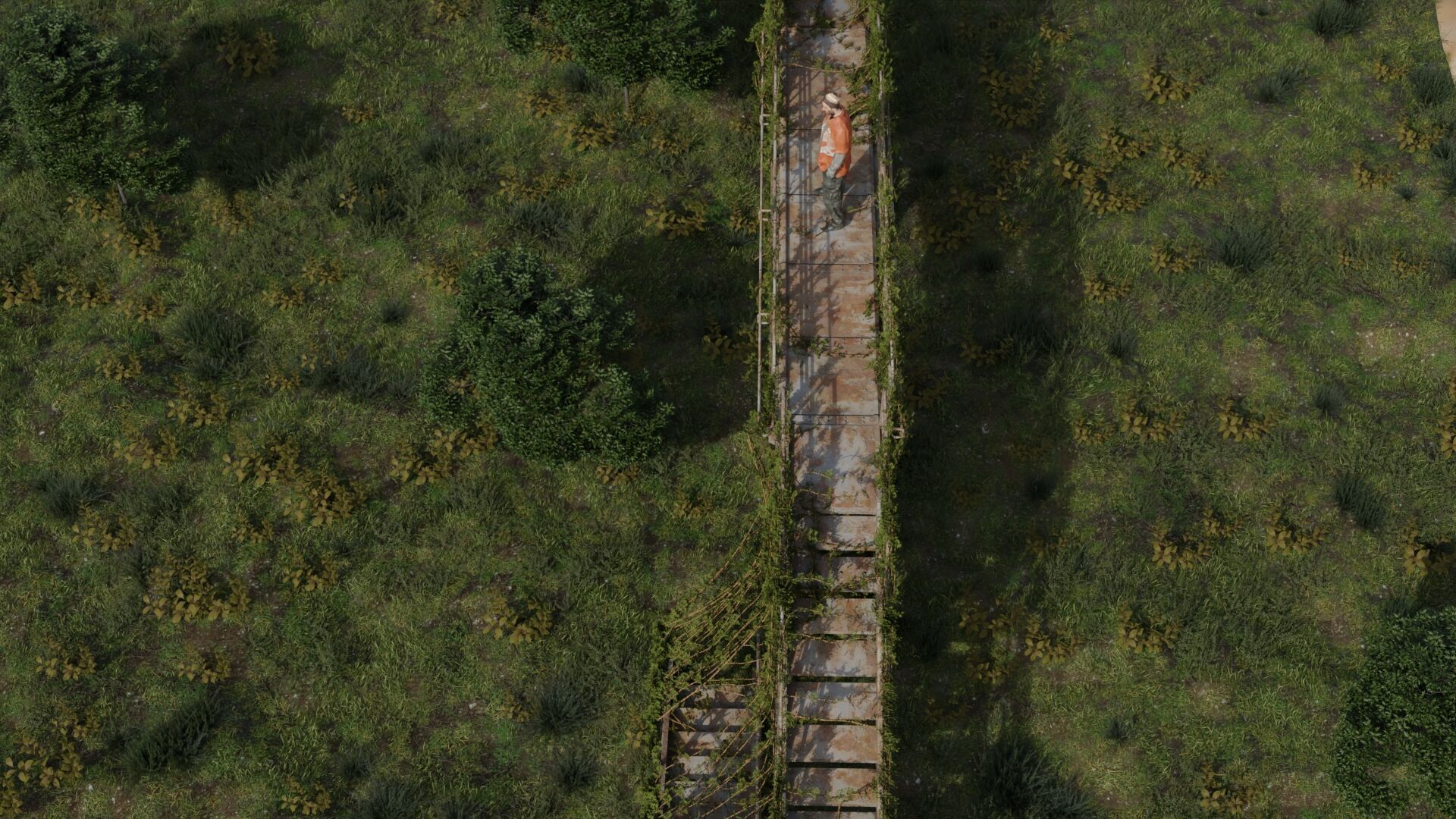 Abandoned Industrial Stairs Pack 3D model_3