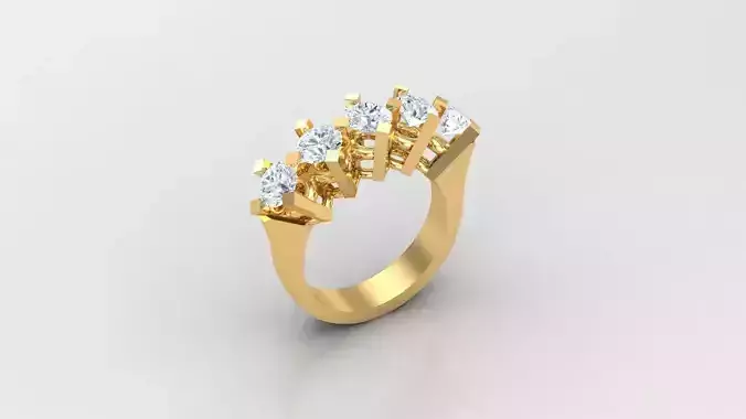  Women Ring Jewelry 67 STL 3DM