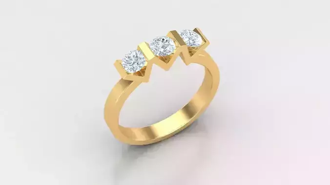  Women Ring Jewelry 65 STL 3DM