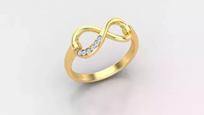  Women Ring Jewelry 58 STL 3DM