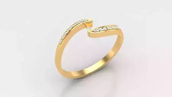  Women Ring Jewelry 54 STL 3DM