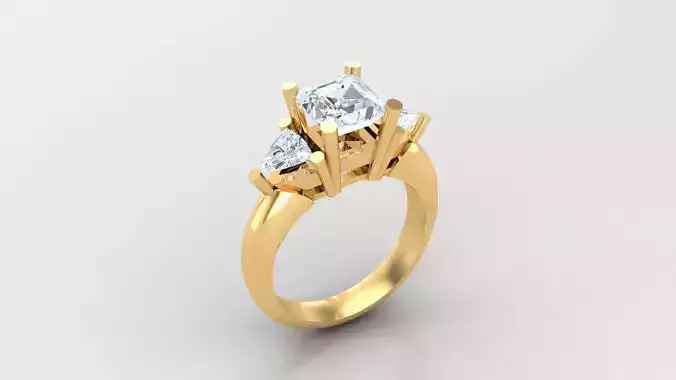  Women Ring Jewelry 53 STL 3DM