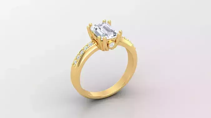  Women Ring Jewelry 51 STL 3DM