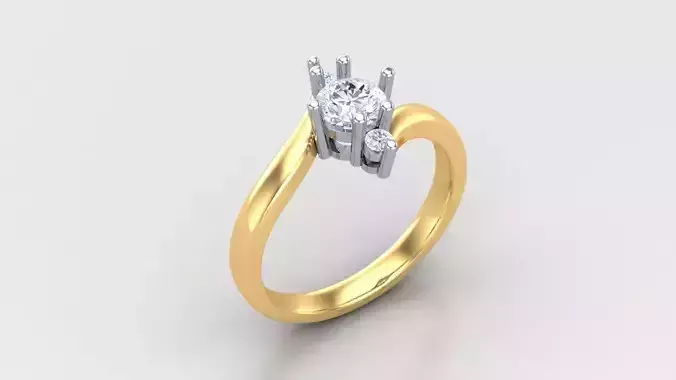  Women Ring Jewelry 49 STL 3DM
