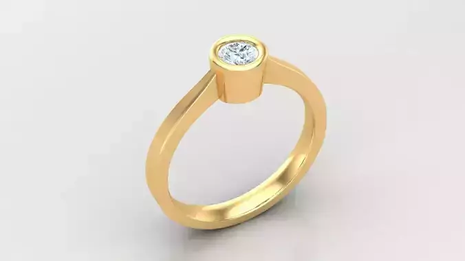  Women Ring Jewelry 48 STL 3DM