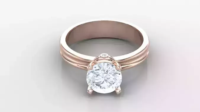  Women Ring Jewelry 46 STL 3DM