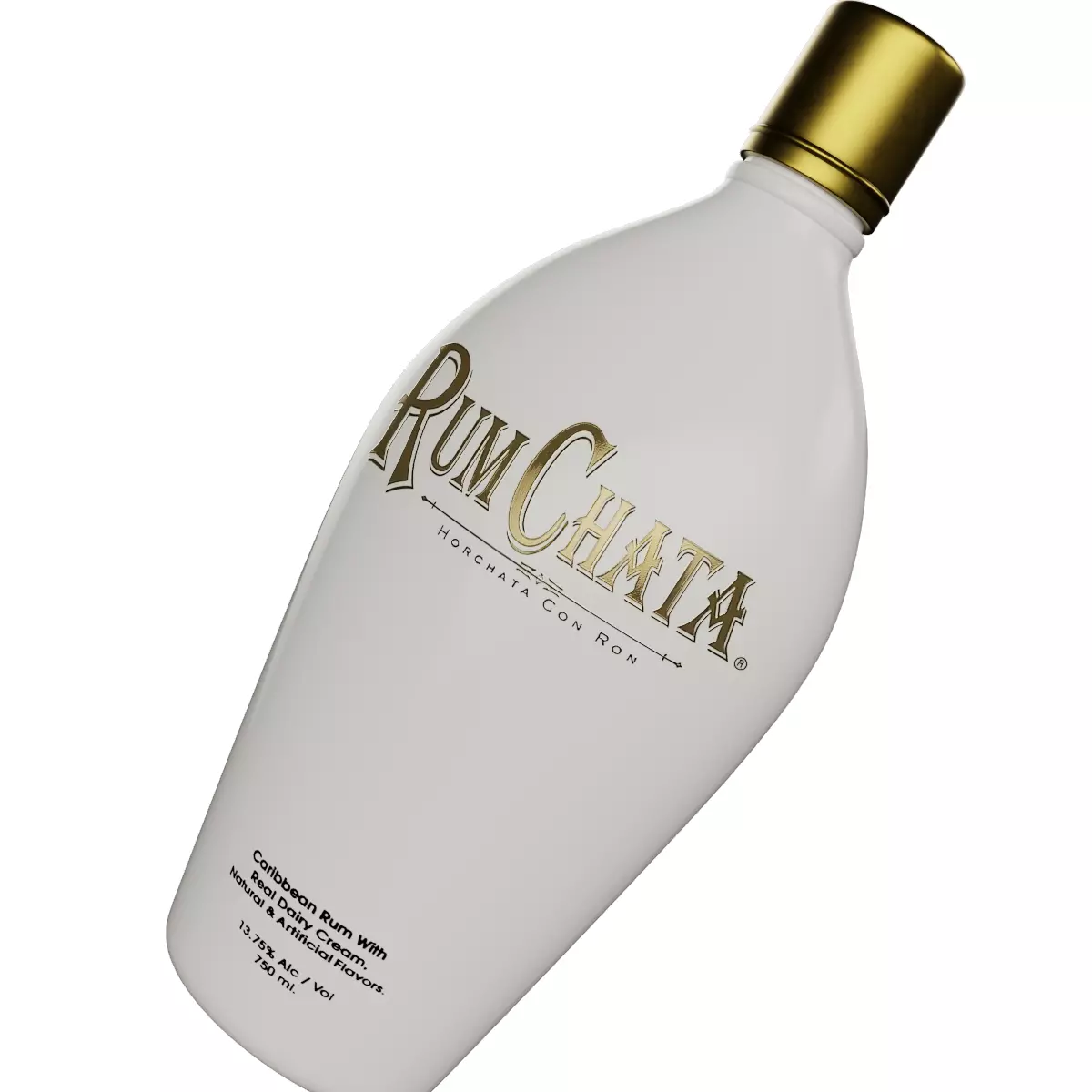 RumChata Alcohol Bottle 3D model