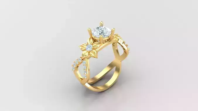  Women Ring Jewelry 3 STL 3DM