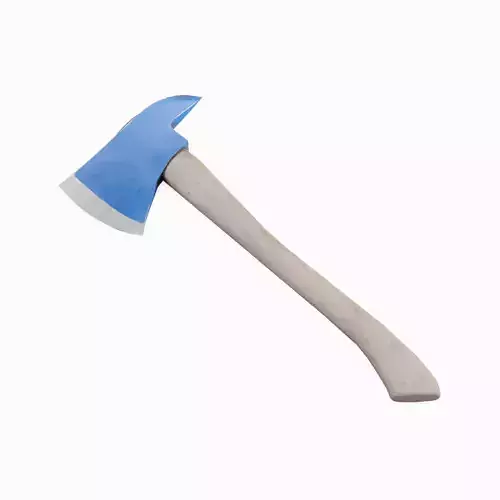 Fire Axe 03 Low-poly 3D model