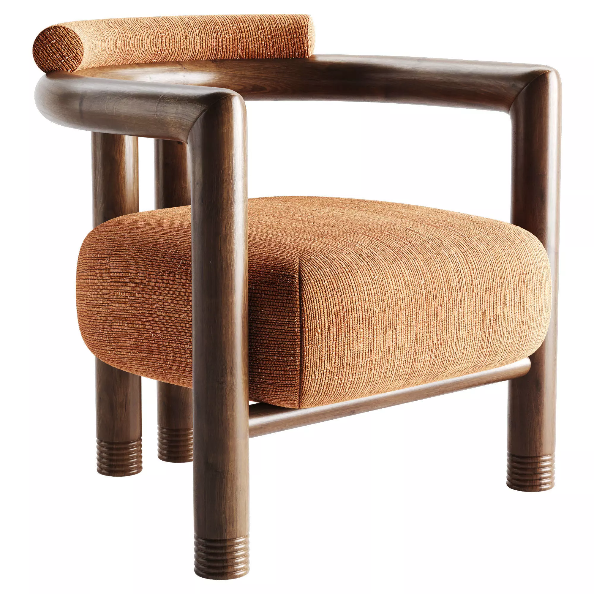 Porto chair Low-poly 3D model