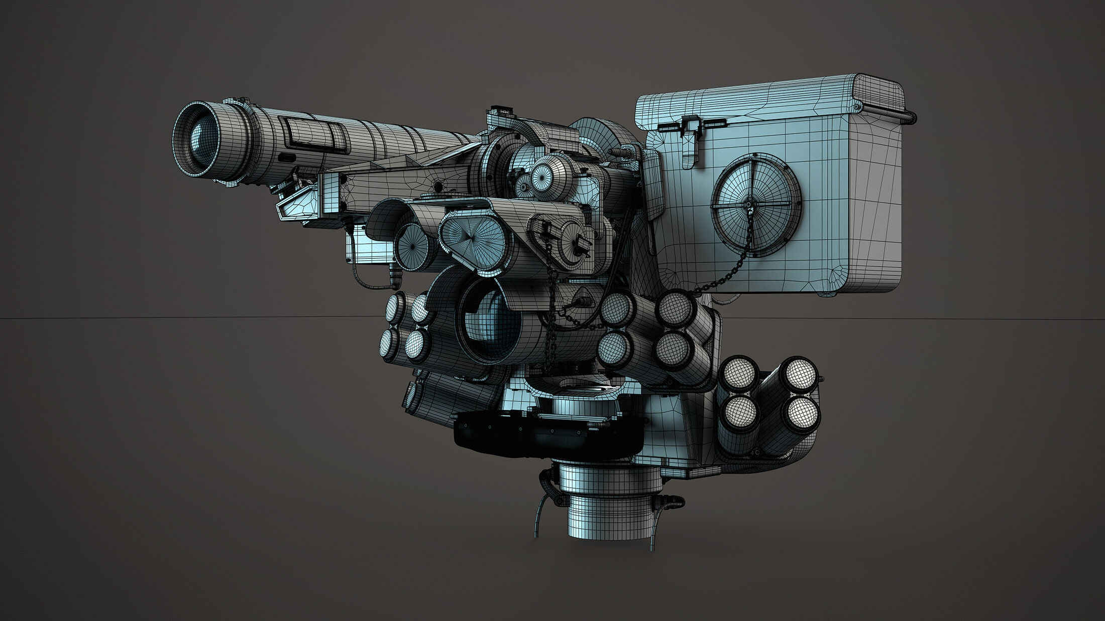 M151 RWS Protector High-Poly 3D model_13