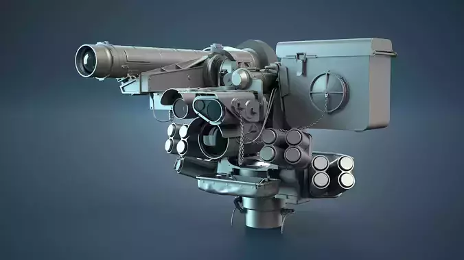M151 RWS Protector High-Poly 3D model